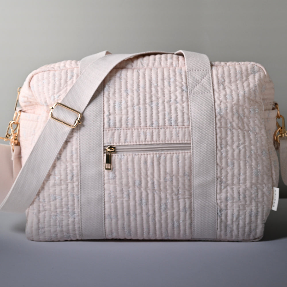 Tiny Orchard Quilted Baby Bag - DITSY FLORAL